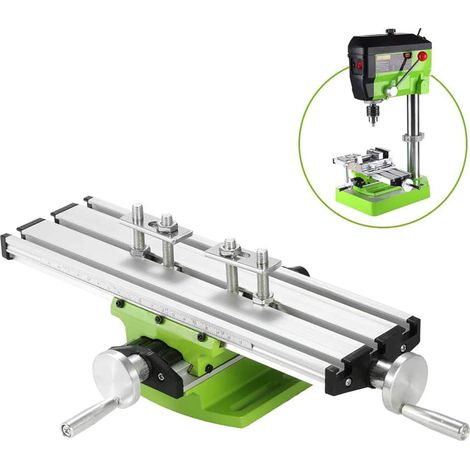 Mini-verbund-tischbohrmaschine Mit Schiebetisch, Werkbank, Frästisch Und Kreuztisch Für Tischbohrmaschinenständer