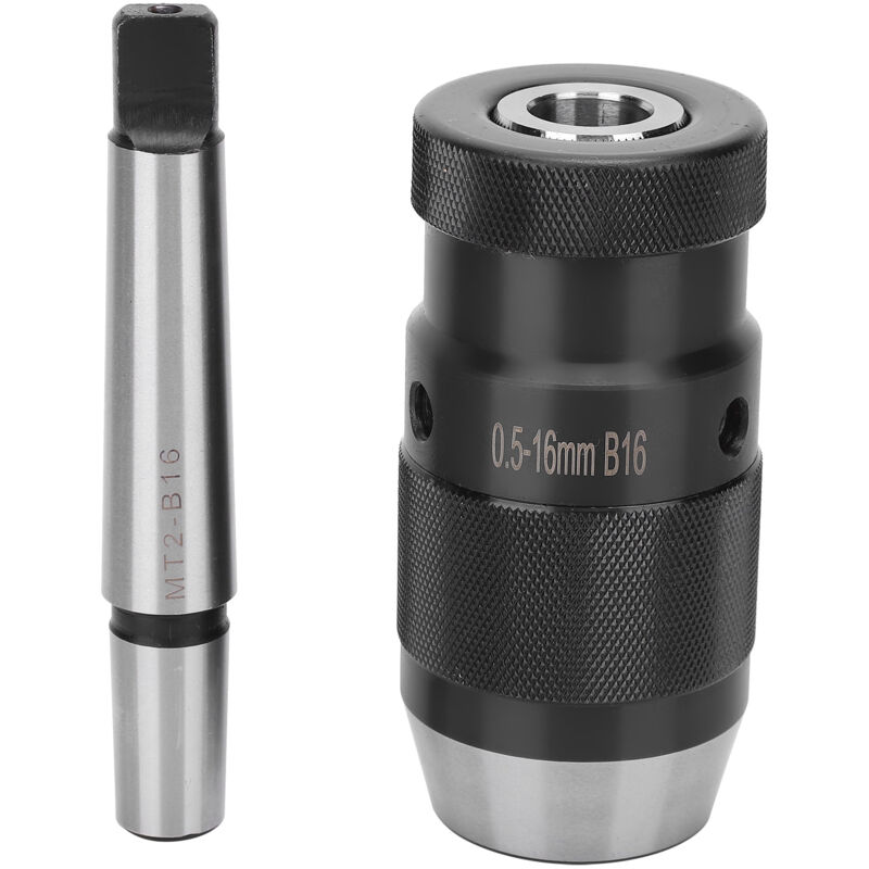 – Schnellspannfutter 0,5–16 Mm – Morsekonus Mt2-b16 – Schnellspannsystem Für Bohrmaschine, Fräsmaschine Und Drehmaschine – Hohe Qualität