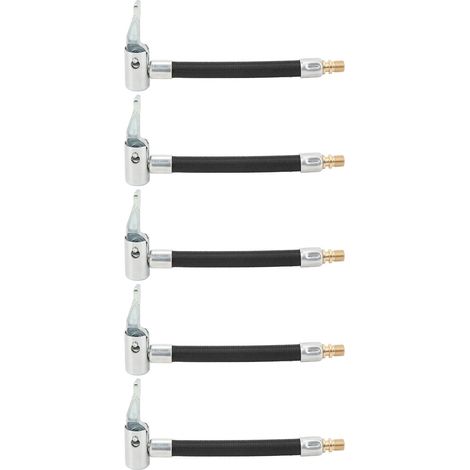 Stück 10 Cm Reifenaufblasschlauch Schnellaufblas-luftpumpenadapter Auslaufsicher Für Auto, Fahrrad, Motorrad.