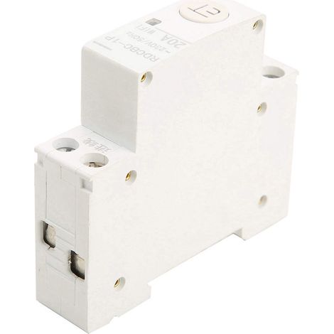 Wlan-leistungsschalter, Ip20 Intelligenter Fernsteuerungsschalter, Für Verteilerkasten, Sofortauslösung Typ C, 1p Ac230v (1p 20a)