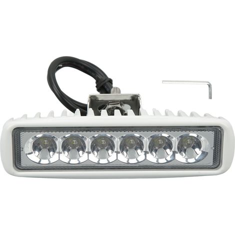 Led-arbeitsleuchte Für Boote, 12v Bis 24vdc Led-arbeitsleuchte Für Boote Ip67 Wasserdicht, Helles Licht, Stoßfest Für Die Außenbeleuchtung Von Autos Und Yachten (weißes Licht).