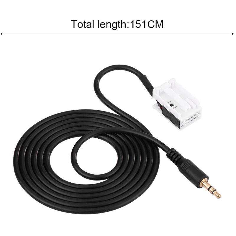 3,5-mm-klinkenstecker-aux-audioeingangsadapterkabel Für Mercedes/benz W203 C-klasse