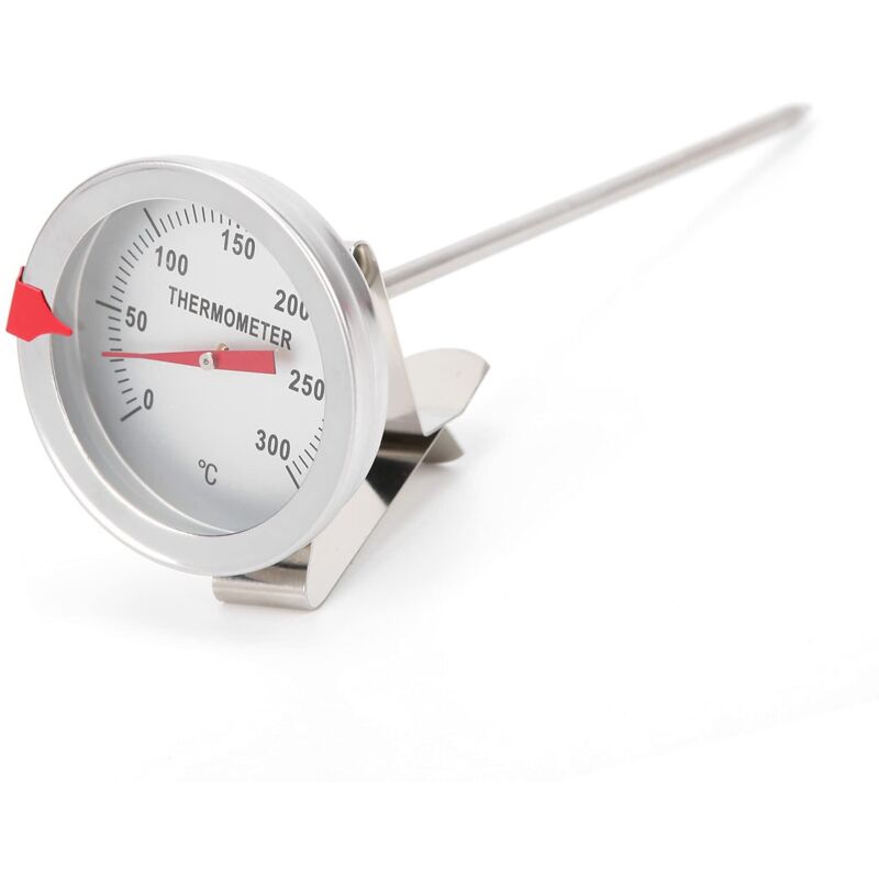 Voluxe Frittierthermometer, 5 Cm Zifferblatt Frittierthermometer Mit 5 Cm Zifferblatt Für Autoölwanne (15 Cm)