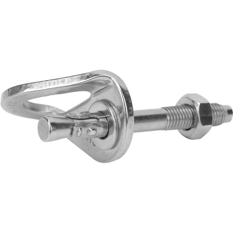 M10 304 Edelstahl-kletterankerhaken, 25 Kn Verschleißfeste Tragfähigkeit Für Bergsteigen Und Outdoor-sportarten