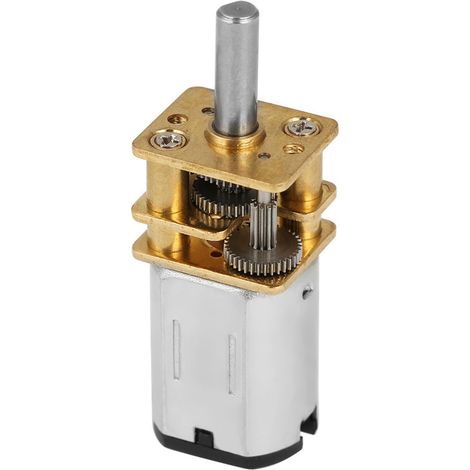 Hochleistungs-gleichstrommotor N20 Mit Metallgetriebe Für Vielfältige Anwendungen. Drehzahlreduzierungs-getriebemotor 50–2000 U/min, 3 V Dc, 6 V Dc, 12 V Dc