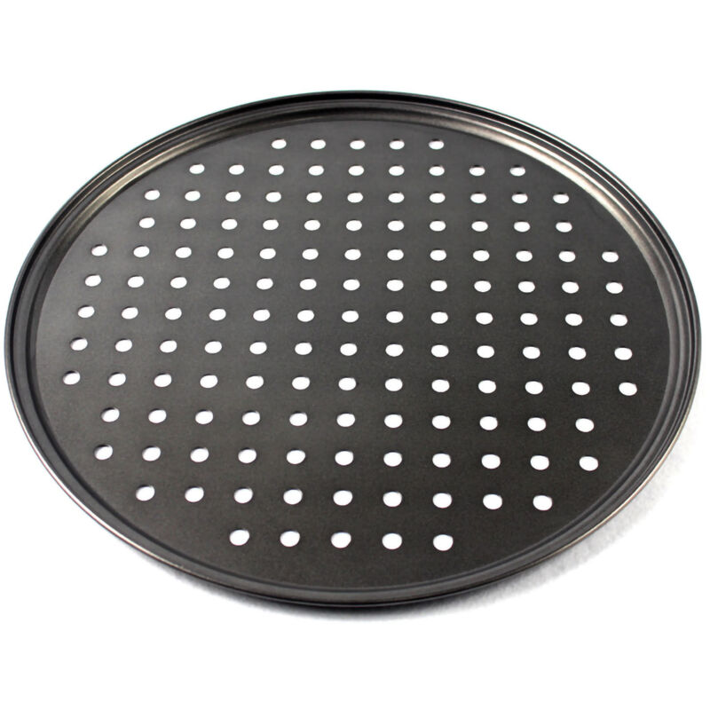 Upaldhou Belüftetes Pizzablech, Backstange Ohne Garung (24,5 Cm)