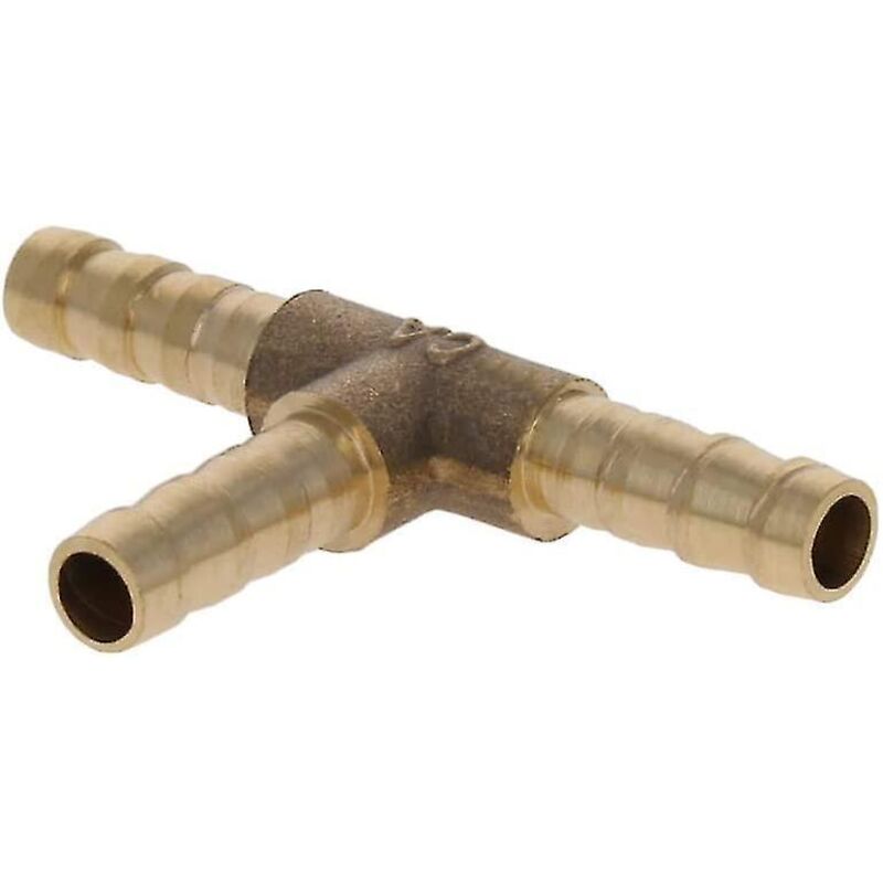 Crea 3-wege-schlauchverschraubungsset Aus Messing, 6 Mm, Für Luft, Wasser, Kraftstoff Und Gas