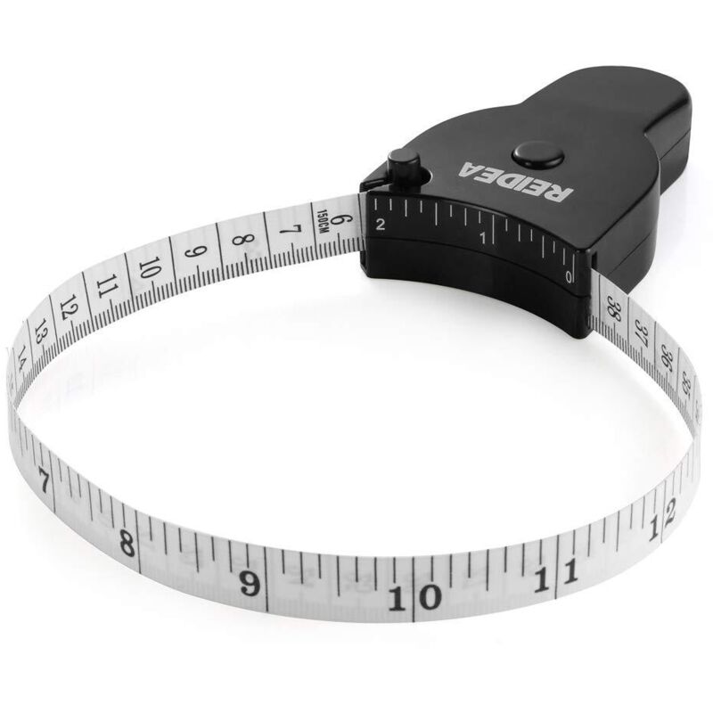 150 Cm Langes Körpermaßband Mit Tragbarem Verriegelungsstift Und Druckknopf