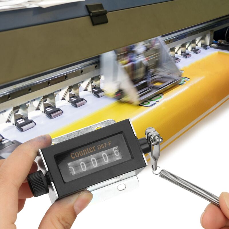 Voluxe Mechanischer Zähler, Zählzähler, Industrielle Anwendungspresse, Weit Verbreitet Zum Zählen In Druckmaschinen