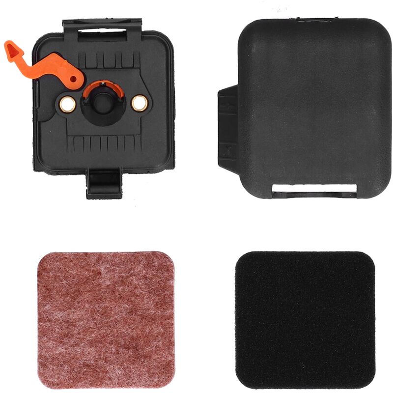 Aunmas Luftfilterabdeckung + Sockel + Baumwoll-kettensägenzubehör Für Luftfilter Für Stihl Hs80 Fs80 Fs85