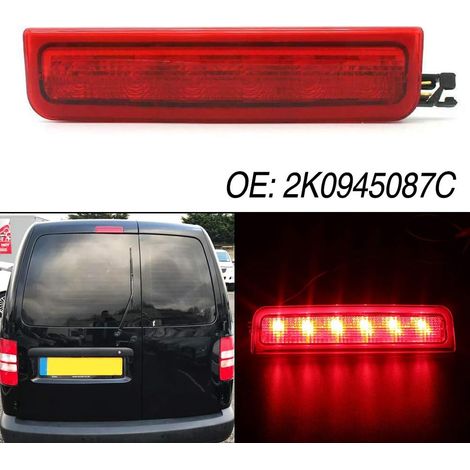 – Rote Led-bremsleuchte Hinten Für Caddy Mk3 (2004–2015) – Wasserdicht Gemäß Ip67 – Einfache Plug-and-play-installation – 2k0945087c