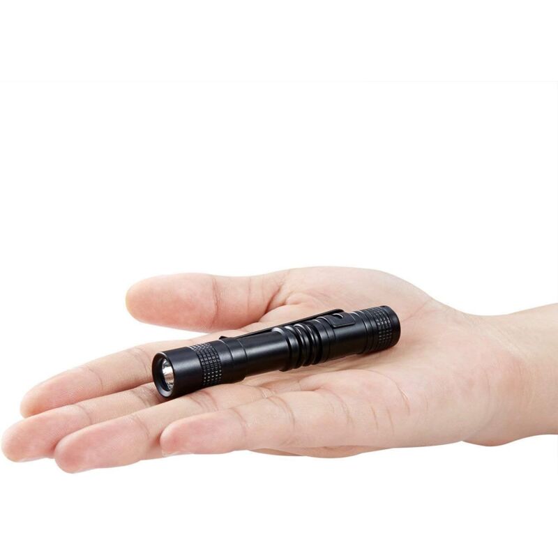 Superhelle Mini-taschenlampe, Wasserdichte Mini-taschenlampe, 200 Lumen, Wasserdicht, Geeignet Für Aaa-batterien - Fei Yu