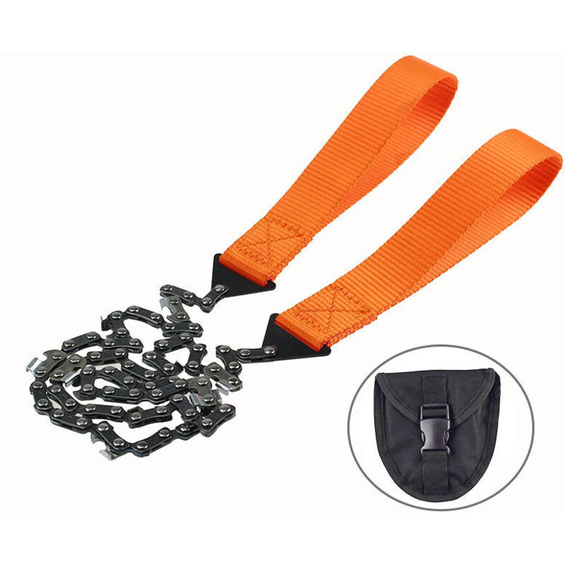 Tragbare Outdoor-camping-stichsäge, Handkettensäge, Multifunktionales Edc-überlebenswerkzeug