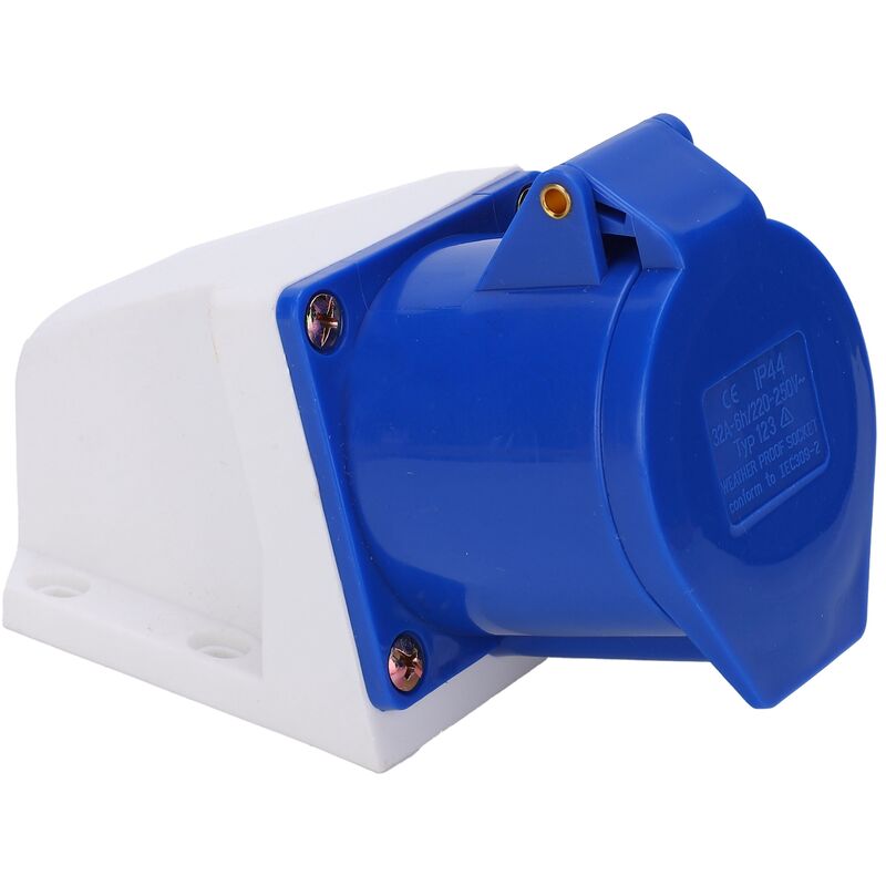 Industrielle 3-polige 1-phasen-einbaudose, Explosionsgeschützt, 32 A, 220–250 V