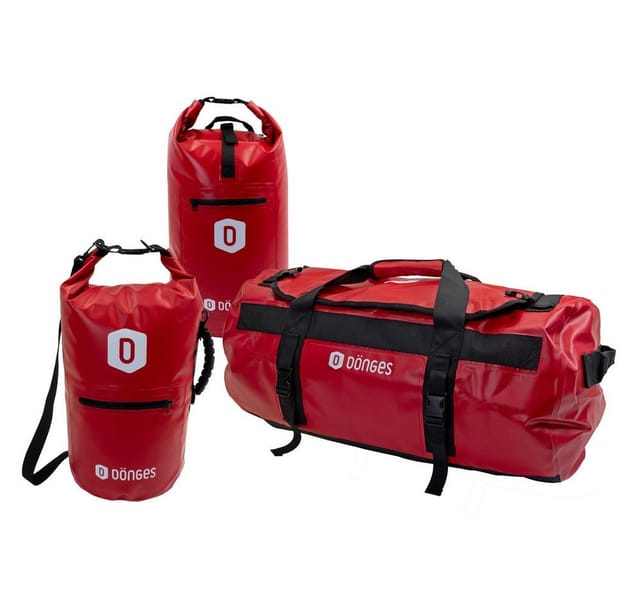 Rucksack Seal-D, wasserdicht, rot, 24 l