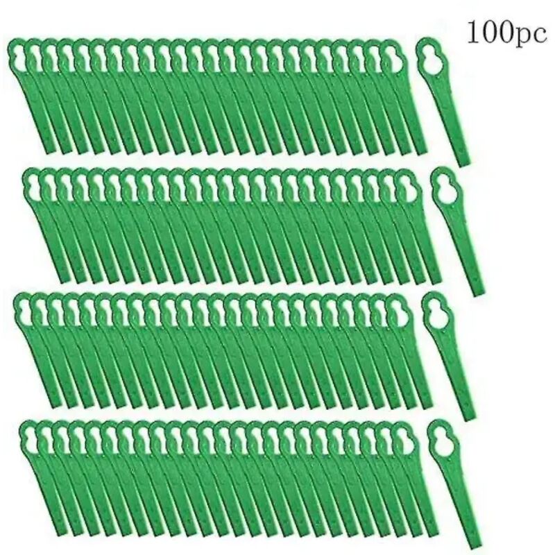 Packung Mit 100 Ersatz-gartenrasenmähern Aus Kunststoff