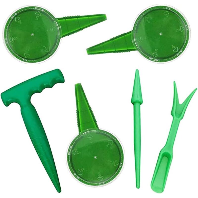 6-teiliges Pflanzwerkzeug-set, Umpflanzwerkzeug Für Fleischige Pflanzen, Gartenwerkzeug, Pflanzgefäß, Verstellbares Pflanzgefäß, Blumenpflanzgefäß, Gartenwerkzeug - Fei Yu