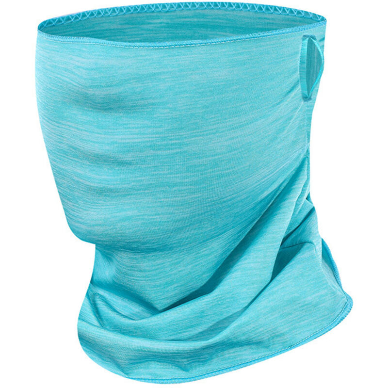 Atmungsaktiver Outdoor-radschal Mit Sonnenschutz, Nackenwärmer Und Ohrschlaufen