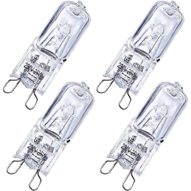 G9 25w Halogenlampe, 4 Stück - Fei Yu