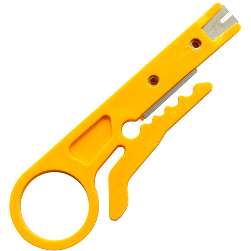 Kleine Gelbe Abisolierzangen, Abisolierwerkzeuge, Telefonkabel, Netzwerkkabel-abisolierzangen, Kleine Karten-/wählscheiben-abisolierzangen