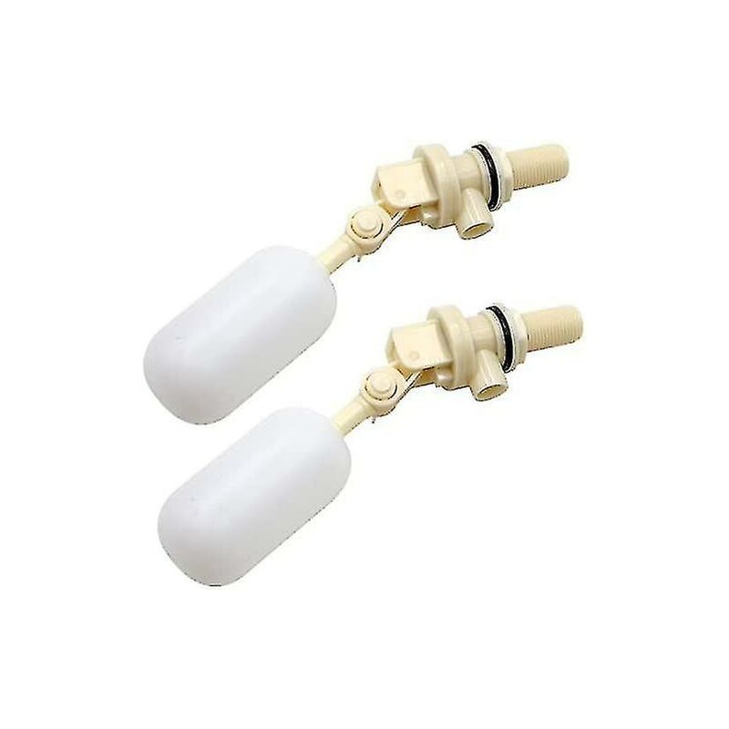 Crea Set Mit 2 Schwimmventilen Zur Automatischen Befüllung Von Tränken Für Hunde, Rinder Und Schafe, Kugelventil Mit Automatischer Füllabschaltung, 1/2" Npt