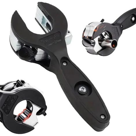 Crea – Leichter Rohrabschneider Mit Ratschenmechanismus – Präziser Schnitt Von 6–23 Mm – Verstärkte Klinge Aus Zinklegierung – Ratschenmechanismus Für Enge Stellen
