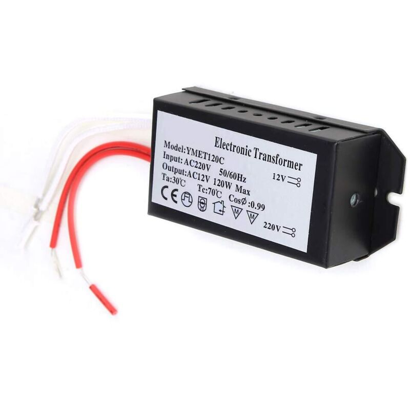 Elektronischer Transformator 220 V Auf 12 V – 12 V 10 A Netzteil – Spannungswandler Für Halogenlampen – Einfache Installation