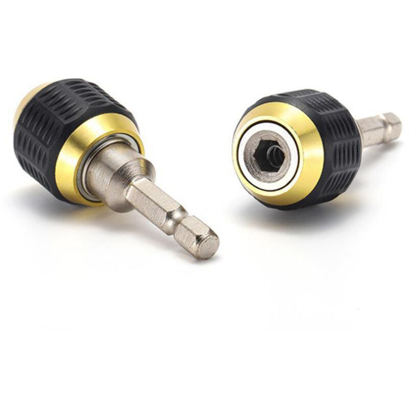 2 Stück Schnellwechsel-sechskantgriffe Mit Pop-up-funktion, Schnellwechselsystem, Selbstverriegelnd, Schnellwechseladapter Für 60-mm-großkopfschrauben