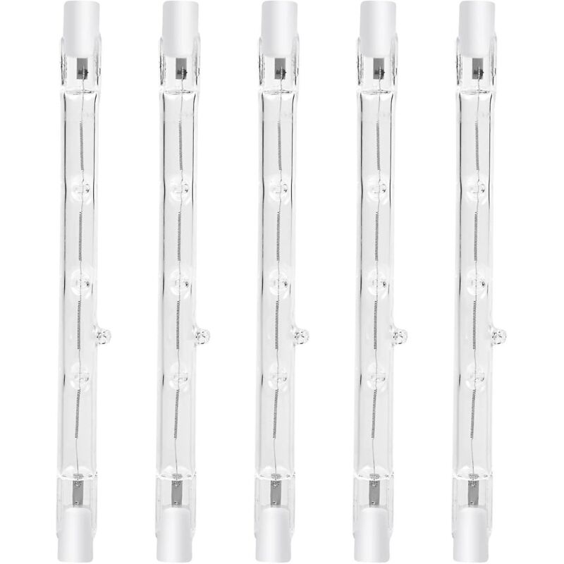 Crea 100w 118mm R7s Dimmbare Halogen-stiftlampe Warmweiß 2800k R7s Linear 1500lm Spot Ac220-240v Für Heimbeleuchtung, Arbeitsplatz, Sicherheit, Stehlampe Usw.