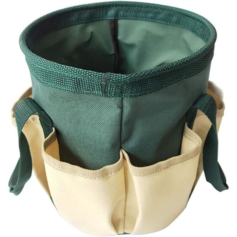 Gartengerätetasche, Aufbewahrungstasche Für Gartengeräte, Strapazierfähige Und Langlebige Eimertasche Aus Wasserdichtem Canvas, Gartenaufbewahrung, Gartengeräte