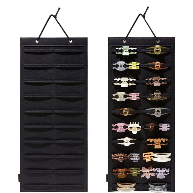 Hängender Haarspangen-organizer, Aufbewahrungstasche Für Haarschmuck Und Haaraccessoires