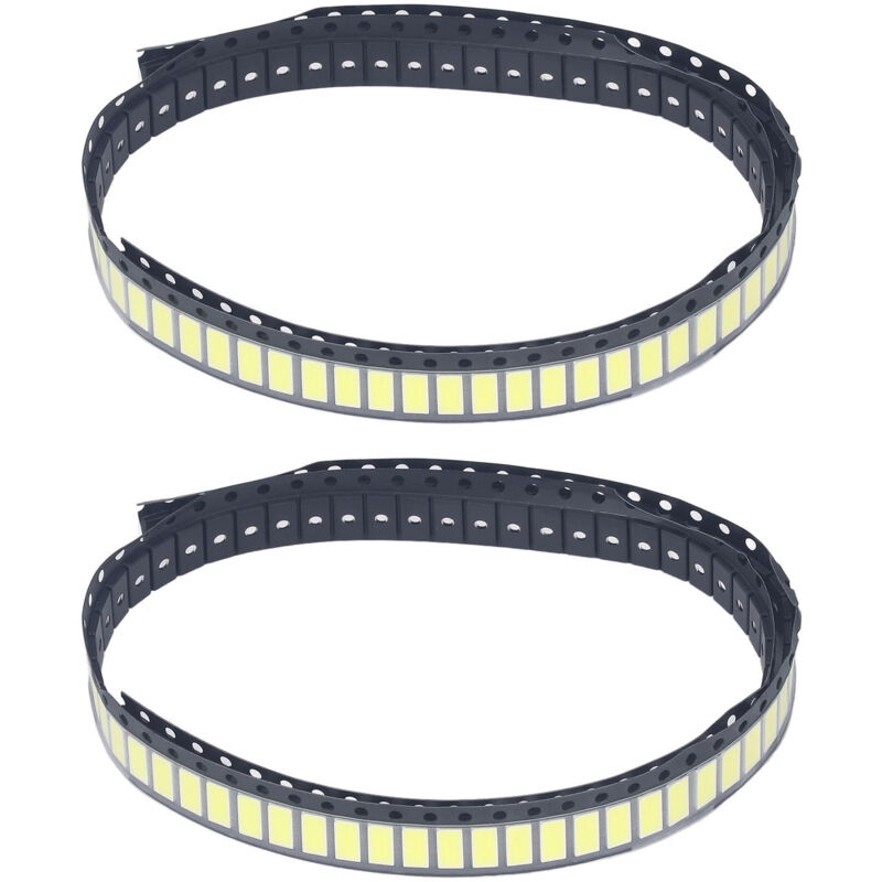 Ywbl-wh Kaltweiße Smd-leds, 200 Stück 7030 Kaltweiße Smd-lampenperlen, Energiespar-golddraht, 6 V 1 W 8000–10000 K Für Beleuchtungsgeräte, Led-lampen