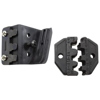 Crimpeinsatz, nicht isolierte Kabelschuhe 0,5-6mm² mit Positionierhilfe