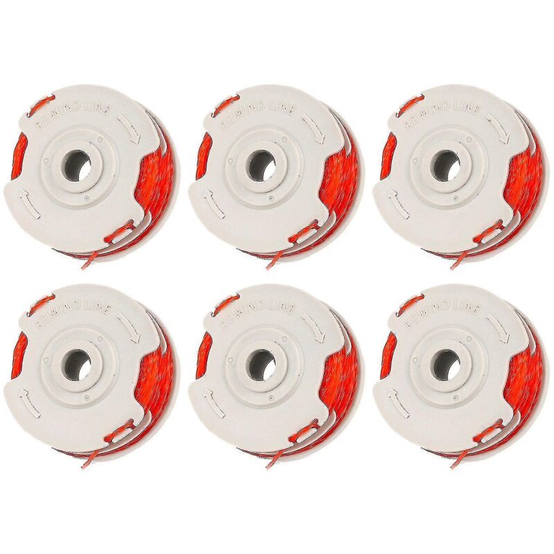 Crea 6er-pack Ersatzspulen Und -fäden Für Fly021-trimmer Für Flymo
