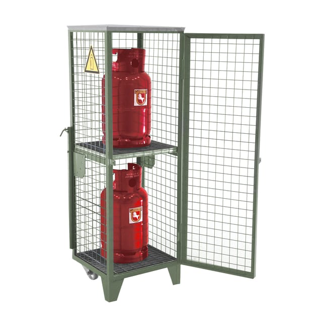 Gasflaschen-Depot 520 x 500 x 1580mm