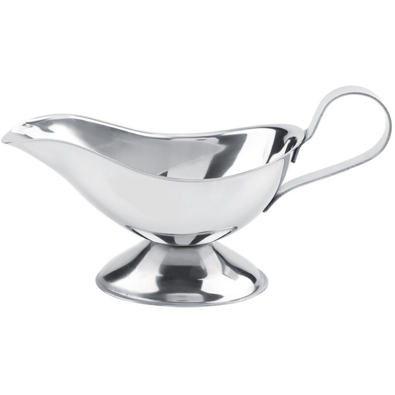 Saucenschüssel Aus Edelstahl, Auslaufsicheres Entenbrustdesign, Ergonomischer Griff, Saucenschüssel Aus Edelstahl Mit Rutschfestem Boden, Klassischer Gewürzhalter Für (3
