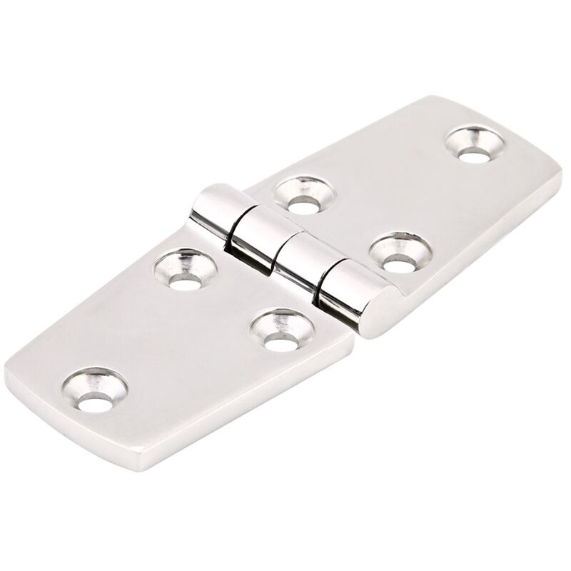 Acogedo Prime 316 Marine Edelstahl Türscharnier Mit Spiegelpolierter Oberfläche Für Bootskabinenstopper 76x38 Mm - Bündiges Türscharnier Für (102 38).