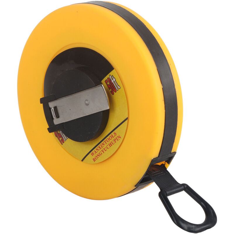 Ebtools Professionelles Fiberglas-maßband 0m Ure - Präzises, Kompaktes Und Tragbares Werkzeug Für Bauwesen Und Vermessung. (15 Cm)