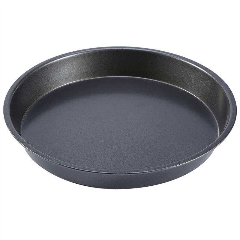 Yctze 23 Cm Antihaft-pizzablech (rund) – Material: Kohlenstoffstahl, Hitzebeständig, Hochwertiges Pizzabackblech Für Backofen Und Mikrowelle