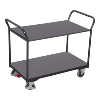Tischwagen mit 2 Ladeflächen sw-500.502/AG