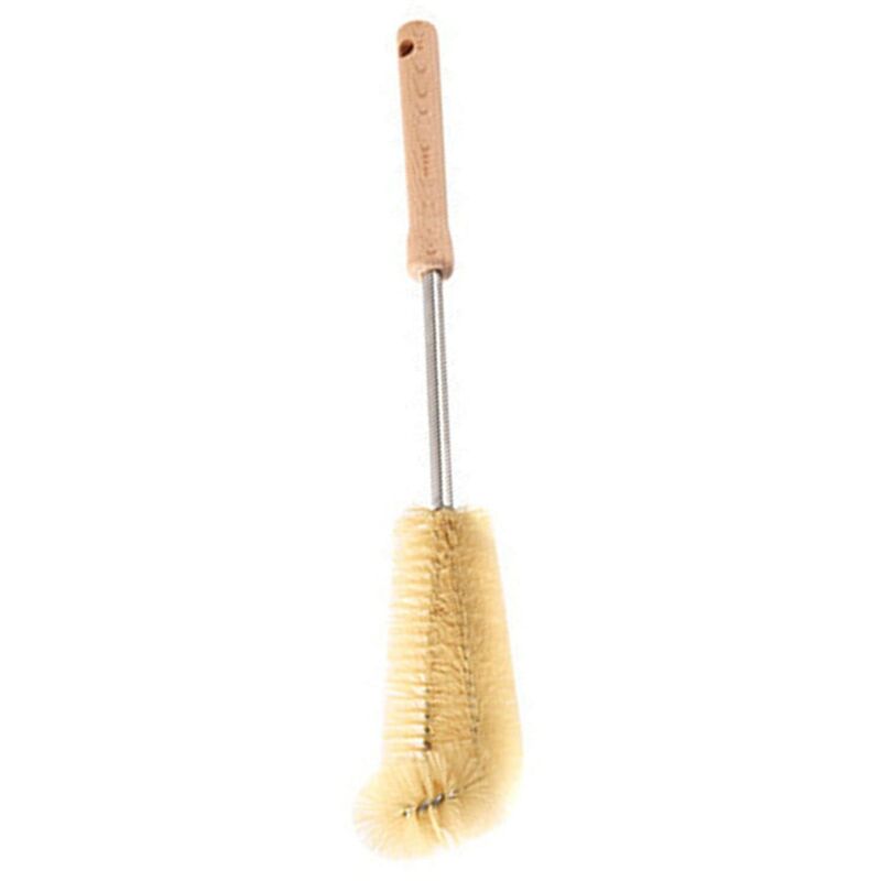 Jeffergarden Flaschenbürste Mit Langem Holzgriff, Vielseitig Einsetzbare Wasserflaschenbürste Für Becher Und Hochleistungsmixer