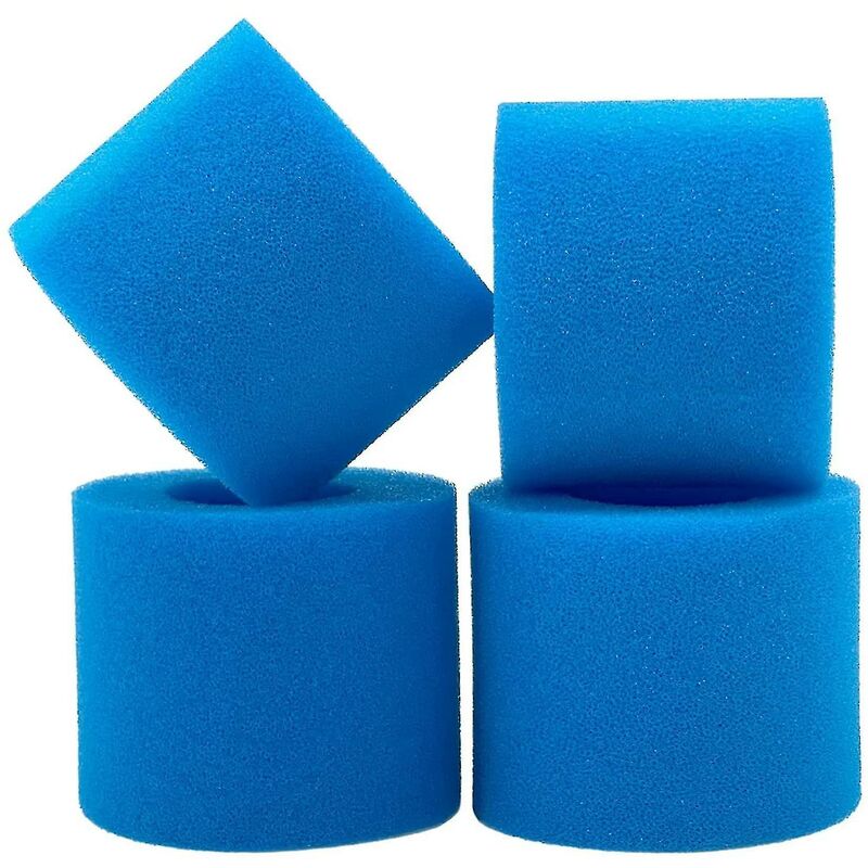 Crea – Poolfilterkartusche – 4 X Waschbarer Schwammfilter – Kompatibel Mit Saluspa 90352e Und Lay-z Spa – Strapazierfähiges Schwammmaterial