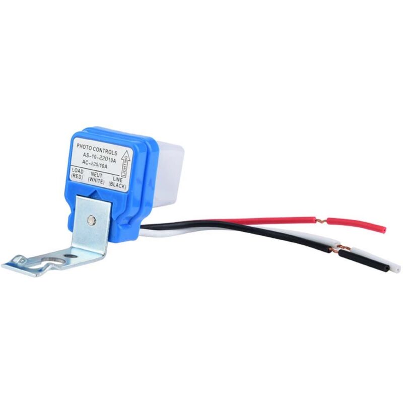 Automatischer Ein-/ausschalter Für Straßen- Und Hofbeleuchtung, Lichtsteuerungssensor, Wechselstrom 12v/24v/110v/220v, 10a (220v)