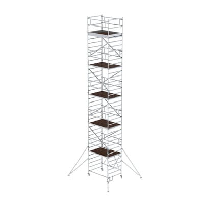 Klappgerüst 1,35 x 1,80 x 9,80m mit Ausleger