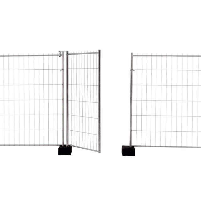BauzaunTürelement 2,00m x 1,20m