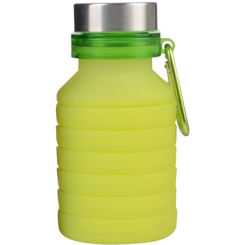Eine Flasche Trinkwasser Für Den Tag Mit Strohhalm