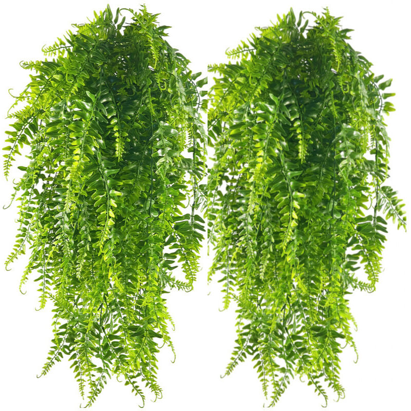 Künstliche Wandbehänge Aus Rattan Und Persischem Gras, Künstliche Hängefarne, Ranken, Hängende Grünpflanzen