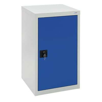 Flügeltürschr 2 Böden 900x500x500 grau/b
