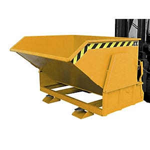 Kippbehälter BK 120 lackiert, Gelborange