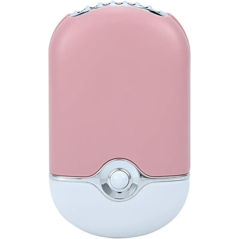 Mini-ventilator, Tragbar, Elektrischer Klimaanlagenventilator, Usb-wiederaufladbarer Ventilator Zum Schnellen Trocknen Von Wimpernverlängerungs-nagellack (pink)-fe